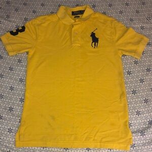 Ralph Lauren polo size 10-12 years boy yellow